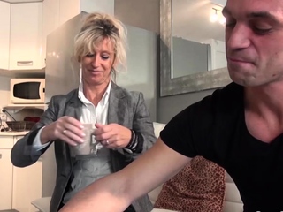Classy French MILF licked and fucked