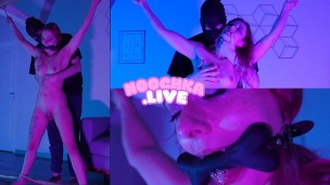 French Altgirl squirts tied up with her Dom – SHIBARI SQUIRT